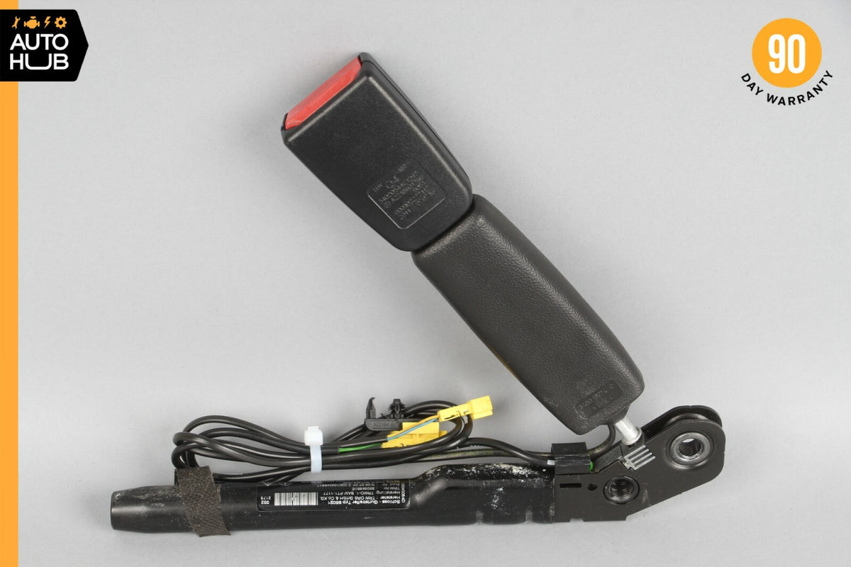 07-14 Mercedes W216 CL63 AMG S550 Front Left Driver Seat Belt Buckle Black OEM - photo 6