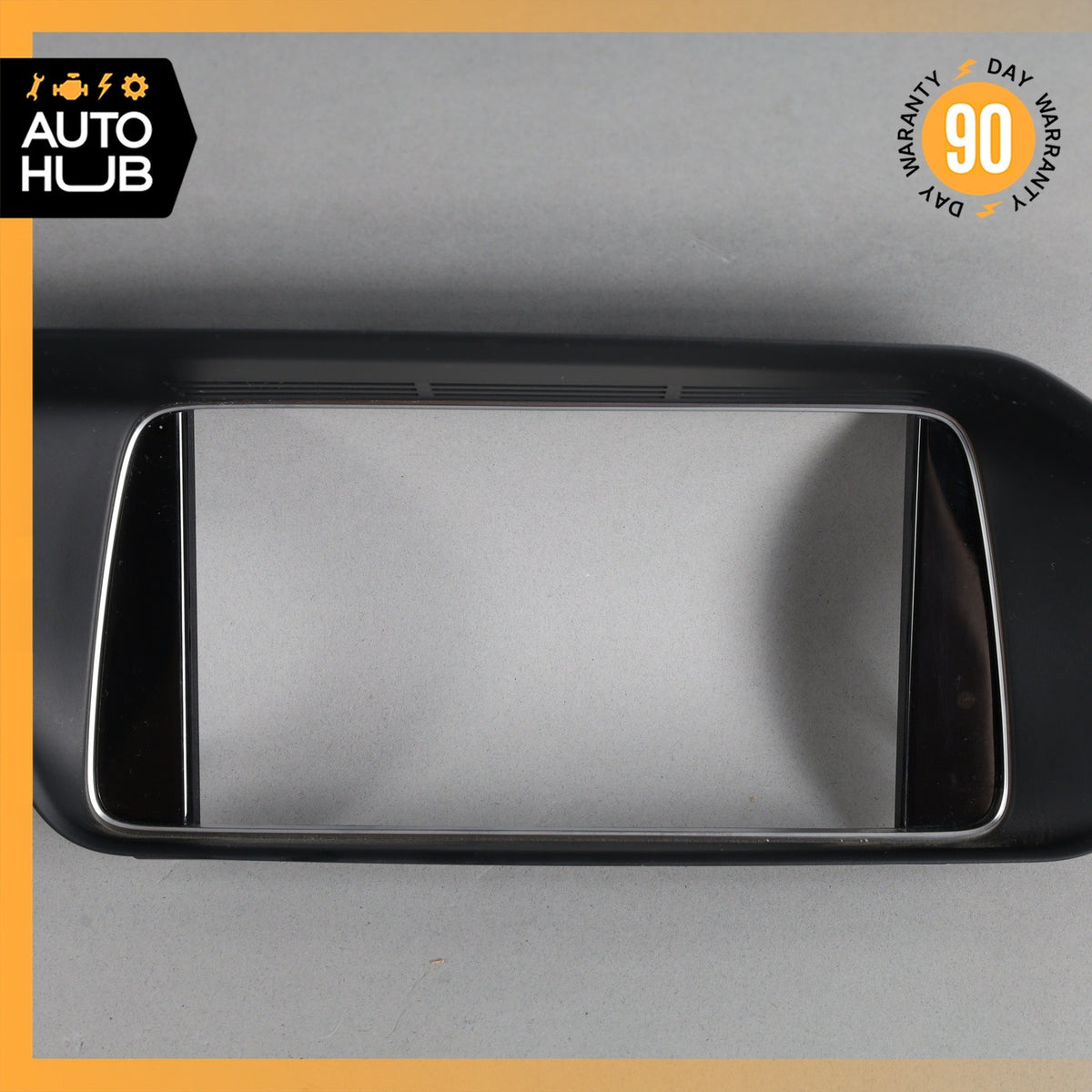 14-15 Mercedes W212 E250 E550 Dashboard Display Screen Trim Bezel Cover OEM - photo 3
