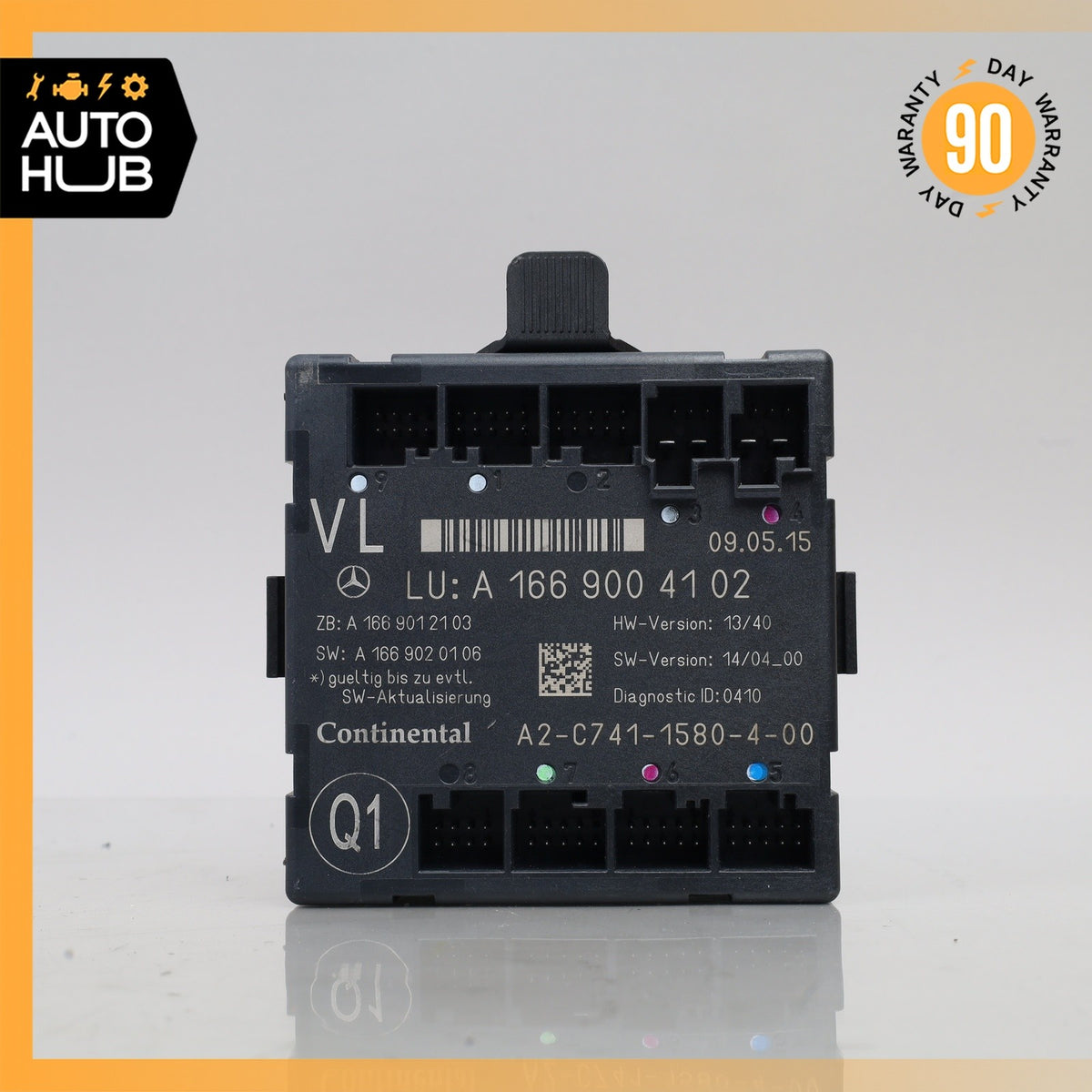 12-20 Mercedes W166 ML350 GLA250 Front Left Side Door Control Module OEM - photo 4