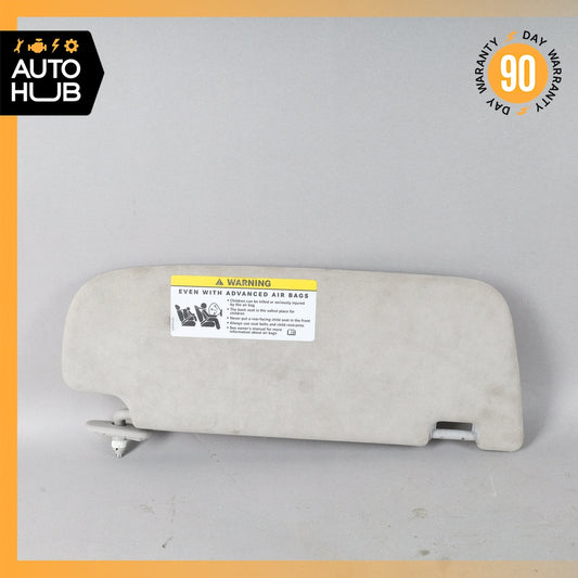Mercedes W221 S600 CL550 S63 Left Side Sun Visor Shade Sunvisor Gray Suede OEM - photo 1