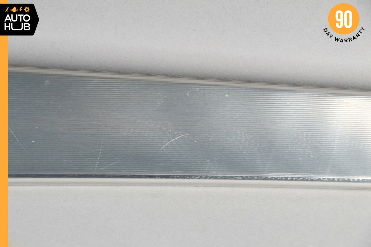 05-07 Mercedes W203 C230 C320 Front Right Side Interior Door Panel Trim Silver - photo 4
