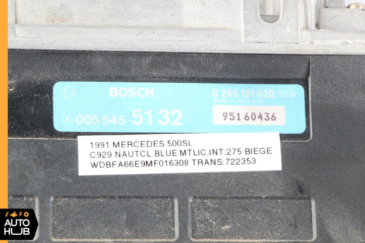 90-93 Mercedes R129 500SL 300SL ABS Antilock Brake Control Module 0055455132 OEM - photo 12