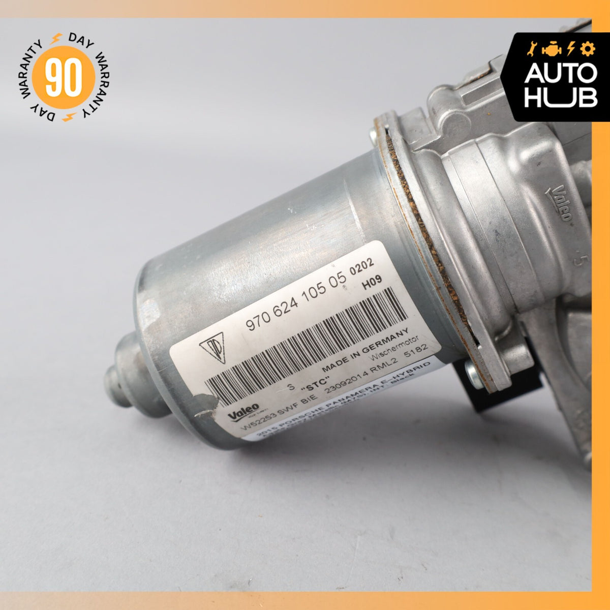 10-16 Porsche Panamera 970 E-Hybrid Windshield Wiper Motor 97062410505 OEM 86k - photo 7