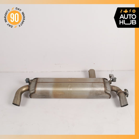 16-22 BMW G12 740i Dual Exhaust Muffler Assembly w/ Valve OEM - photo 1