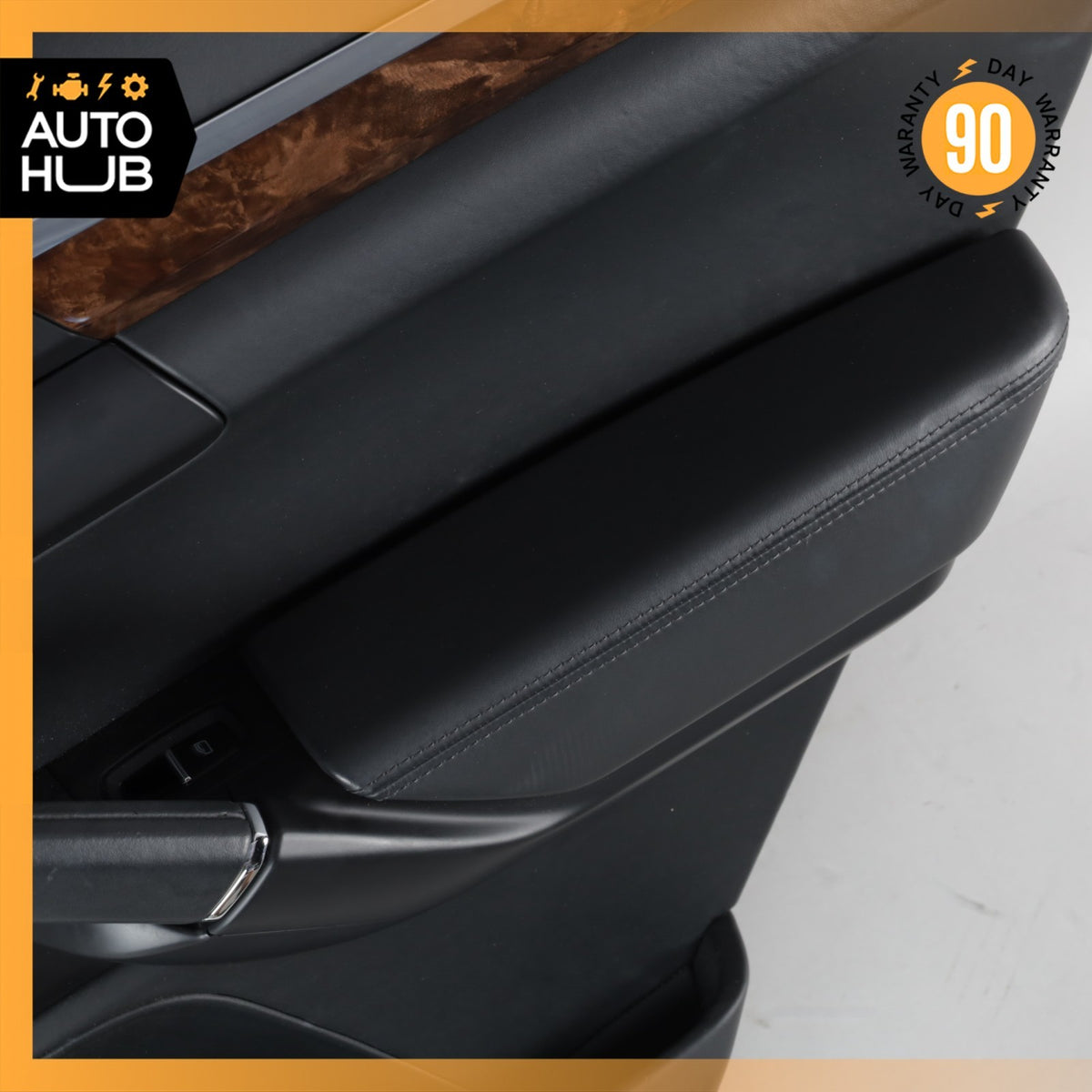 11-18 Porsche Cayenne 958 Rear Right Interior Door Panel Leather Black OEM 64k - photo 10