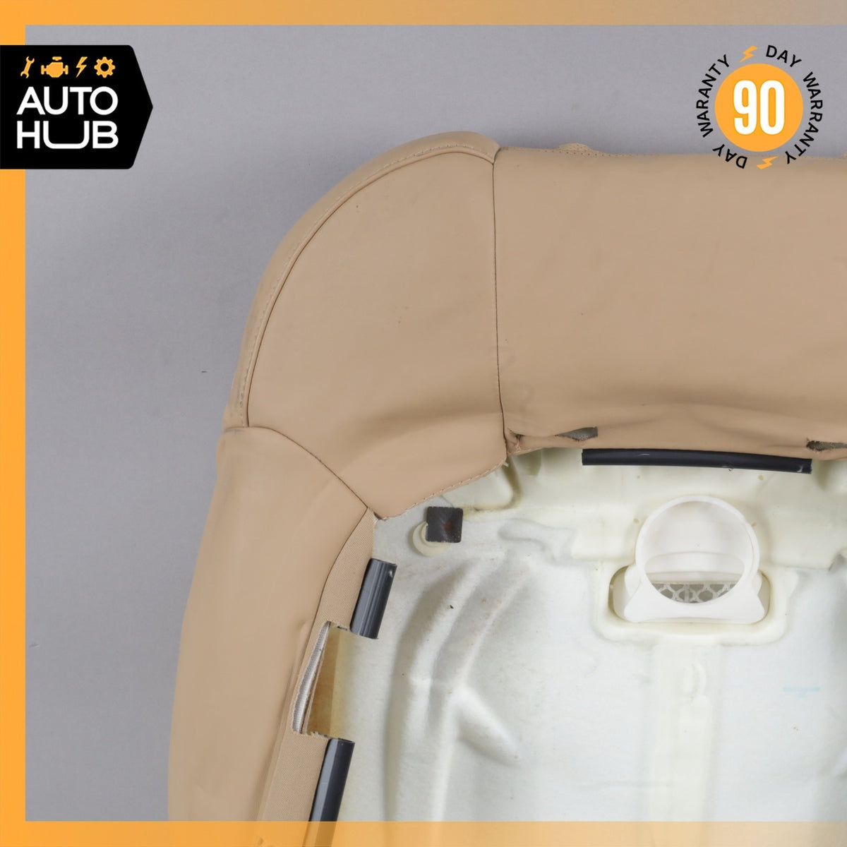 11-18 Porsche Cayenne 958 Front Left Driver Seat Upper Cushion Leather OEM - photo 16