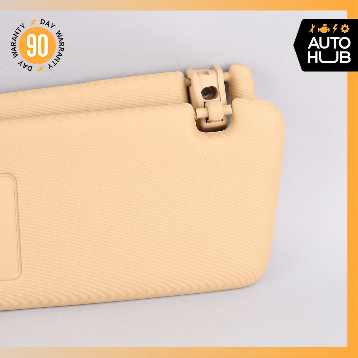 11-14 Porsche Cayenne 958 Sun Visor Sunvisor Front Left Driver Side Beige OEM - photo 9