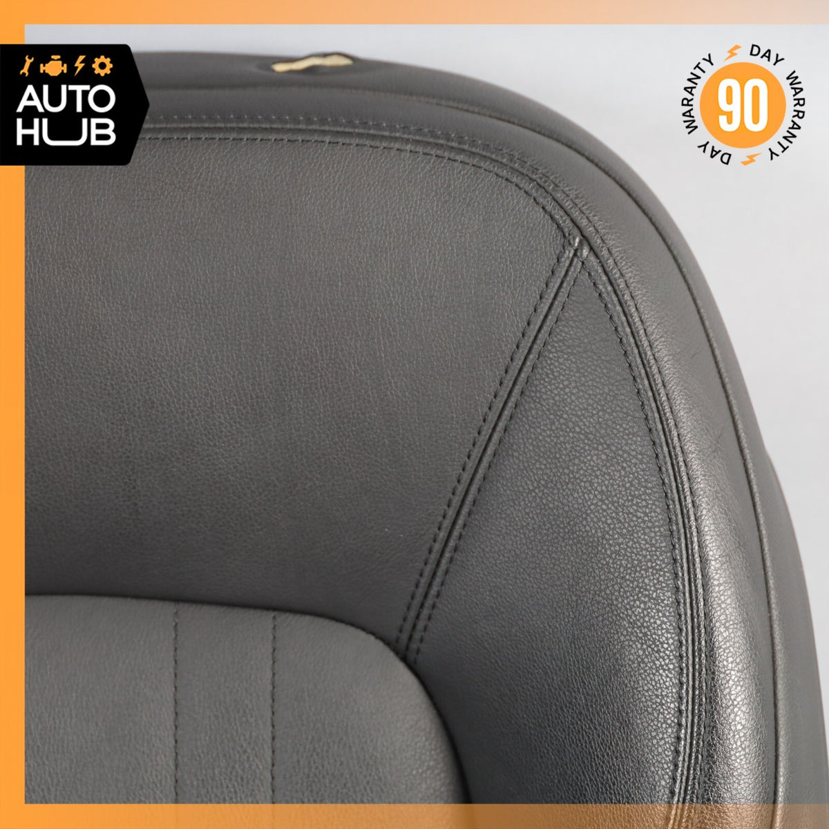 17-22 Maserati Ghibli M157 Front Right Top Upper Seat Cushion Black OEM 41k - photo 7