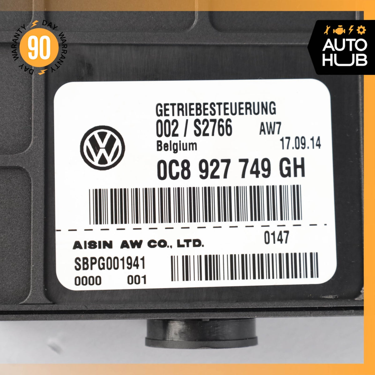 14-16 Porsche Panamera 970 E-Hybrid Transmission Control Unit TCU TCM OEM 86k - photo 4