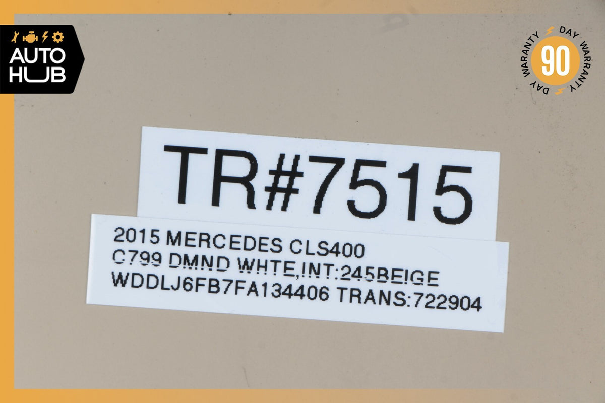15-18 Mercedes W218 CLS400 CLS63 Dashboard Dash Board Trim Panel Left Side OEM - photo 12
