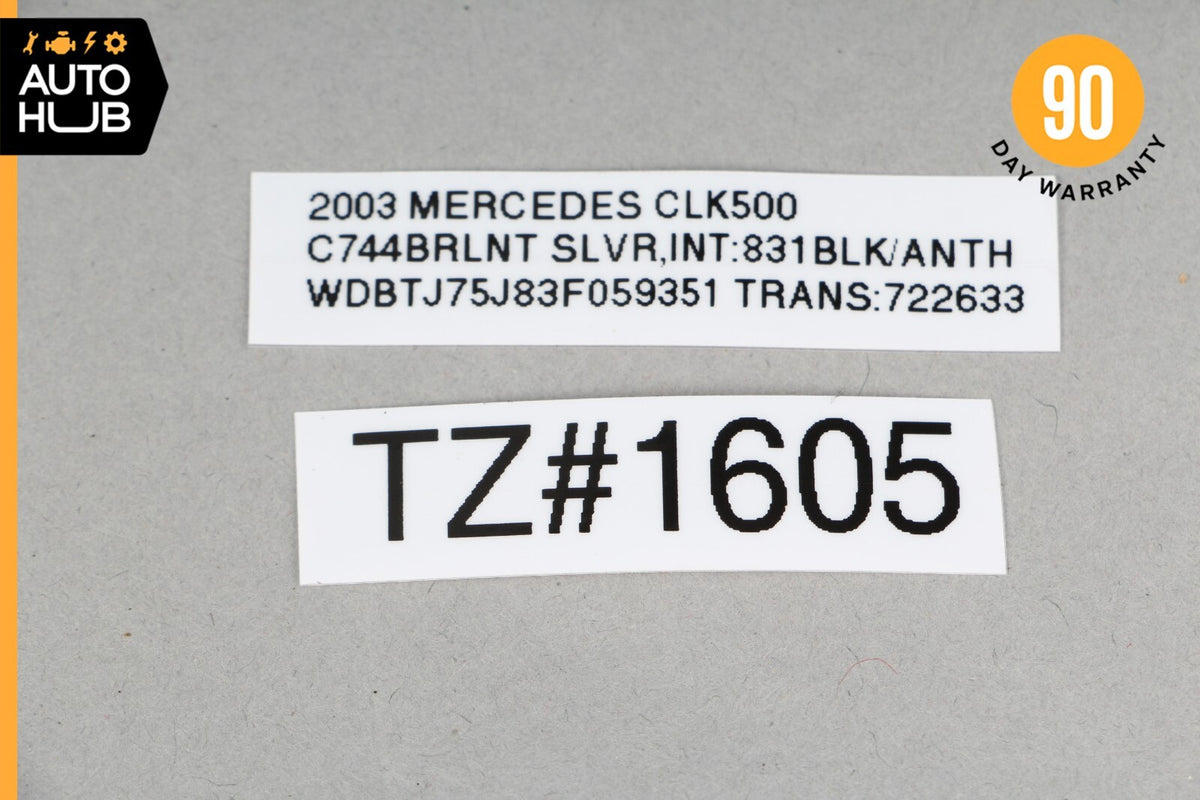 03-09 Mercedes W209 CLK500 CLK550 Front Right Passenger Seat Control Switch OEM - photo 12