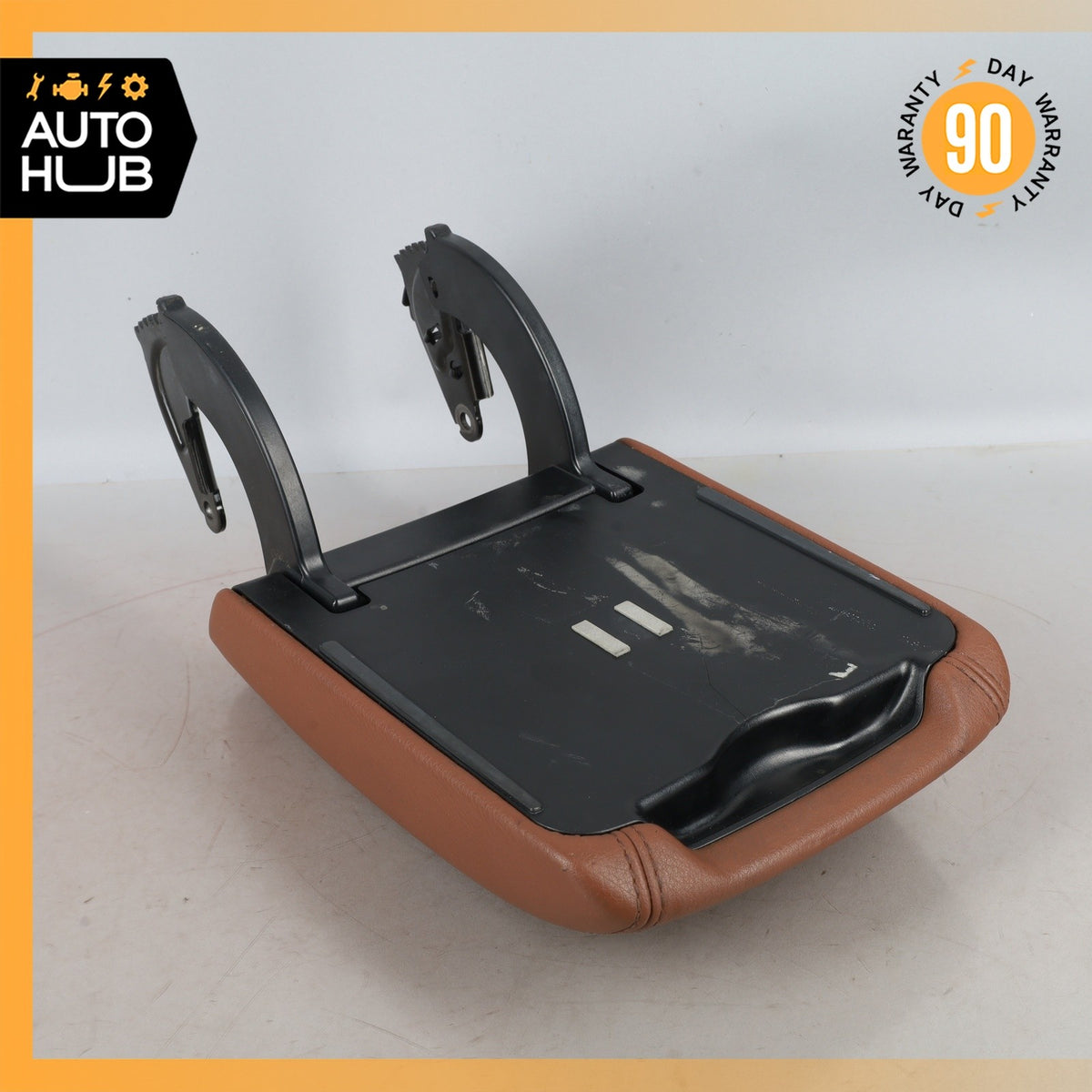 09-17 Audi 8R Q5 Front Center Console Armrest Arm Rest Brown OEM - photo 8
