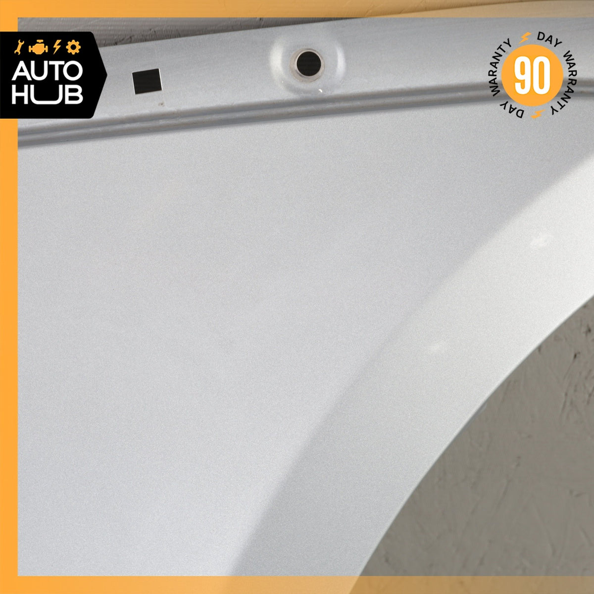 15-25 Porsche Macan 95B Right Lower Fender Silver 95B821112B OEM 44k - photo 4