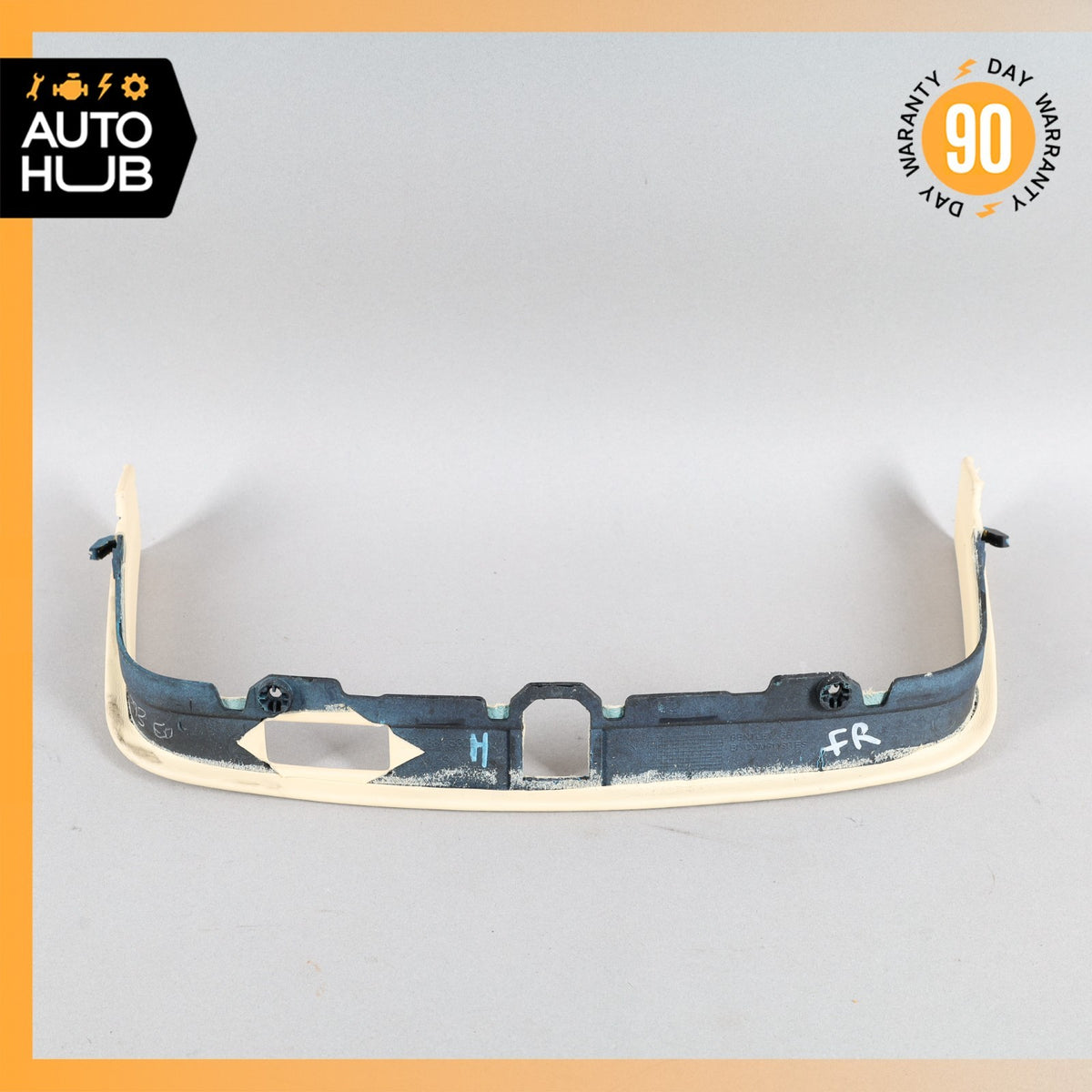 14-18 Bentley Flying Spur Front Seat Backrest Cover Panel Bezel Beige OEM - photo 6