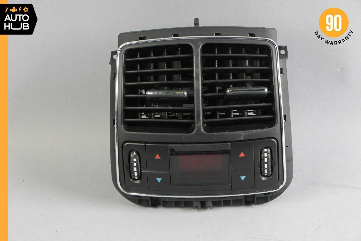 06-11 Mercedes W219 CLS500 CLS55 AMG Rear Seat AC A/C Control Air Vent Black OEM - photo 1