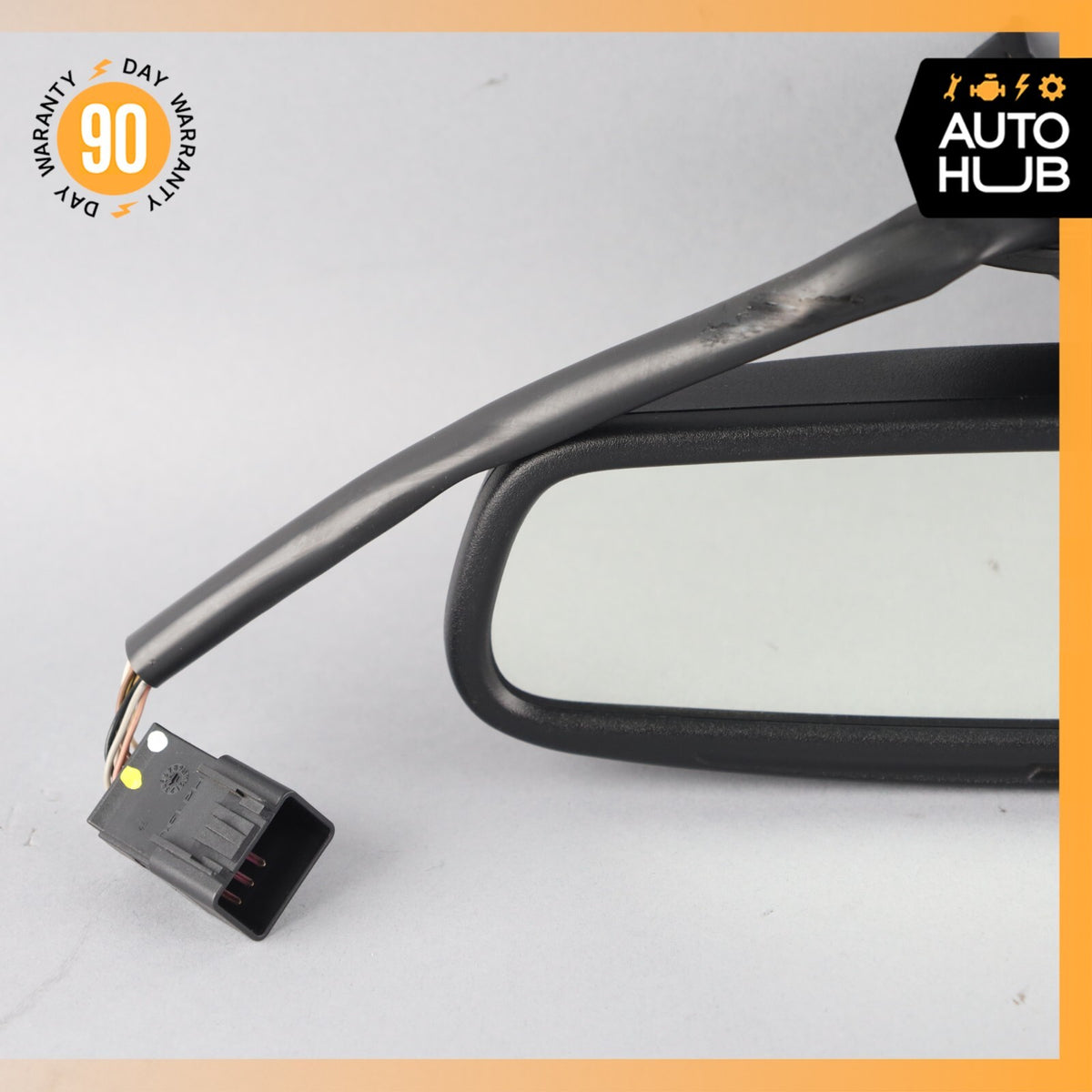 03-13 Maserati Quattroporte M139 Interior Rear View Mirror Black OEM - photo 4