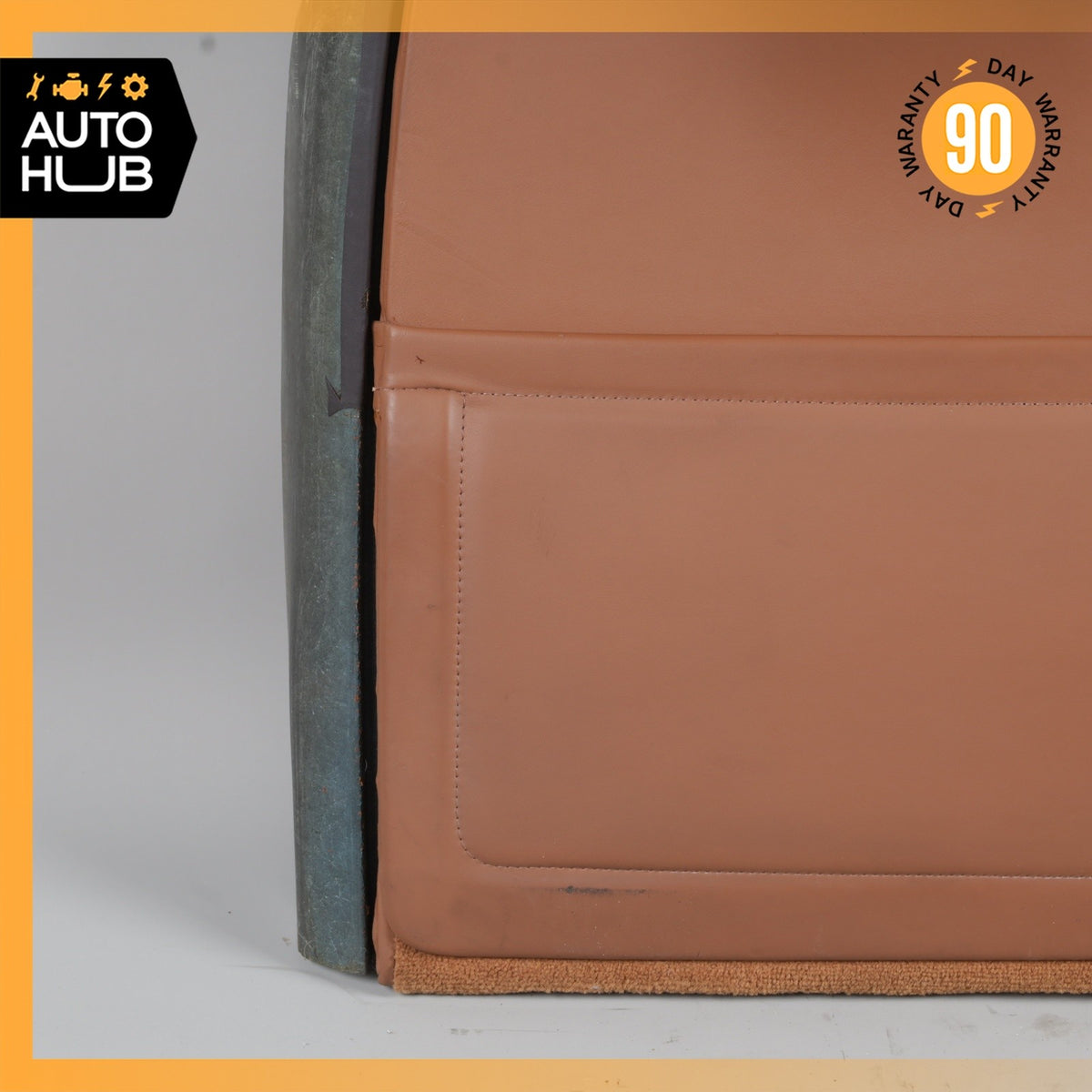 03-06 Bentley Continental GT Seat Back Cover Panel Front Left Side Brown OEM - photo 5