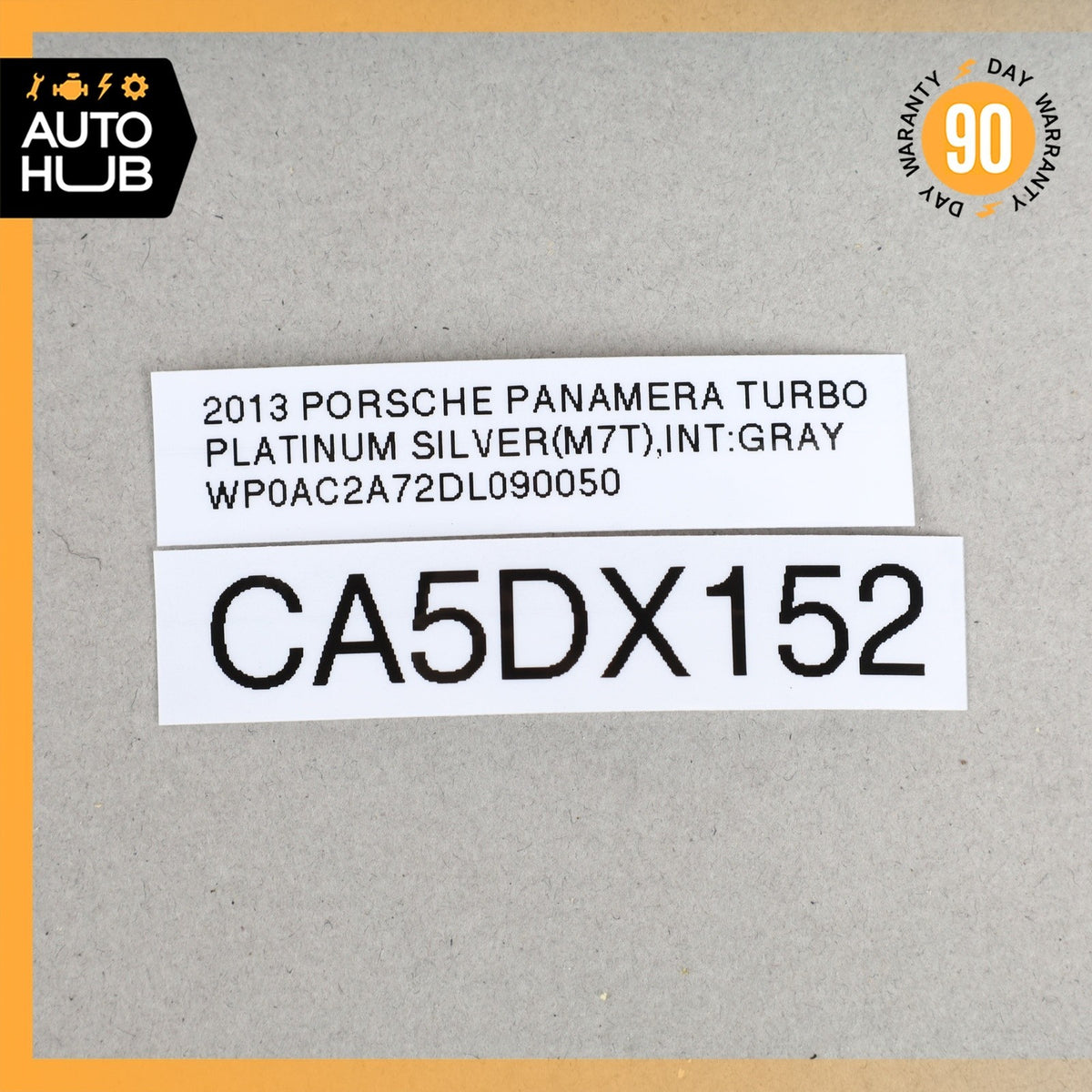 Porsche Panamera 970 Right Passenger Side Dashboard Tweeter Speaker w/ Cover OEM - photo 12