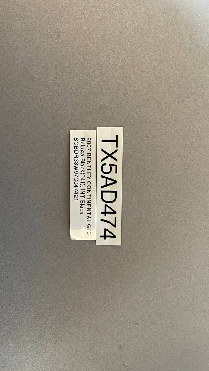 07-11 Bentley Continental GTC Rear Left Side Window Weather Seal Molding OEM - photo 10