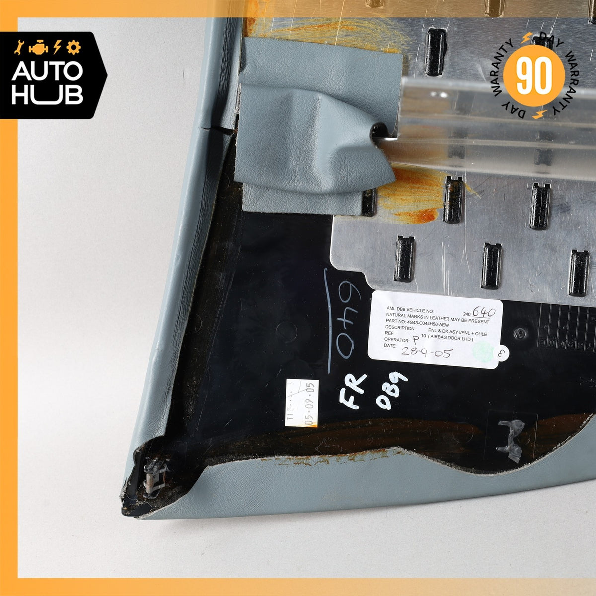 05-10 Aston Martin DB9 Dashboard Dash Right Trim Panel 4G43C044H58AEW OEM 34k - photo 12