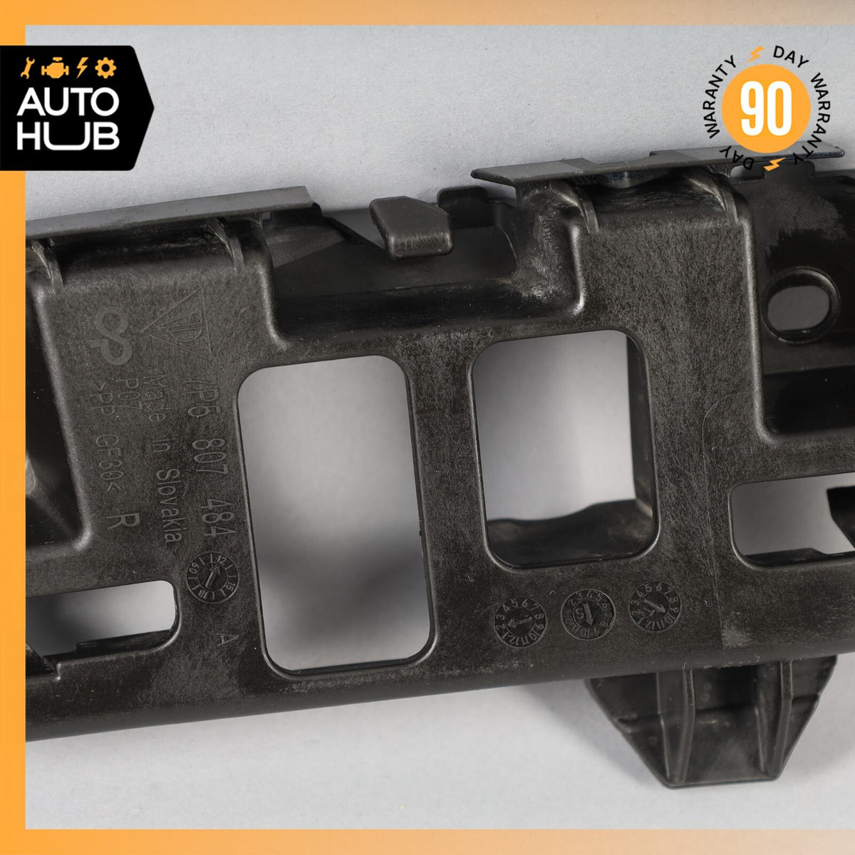 2012 Porsche Cayenne 958 Rear Right Passenger Bumper Mount Bracket OEM - photo 3