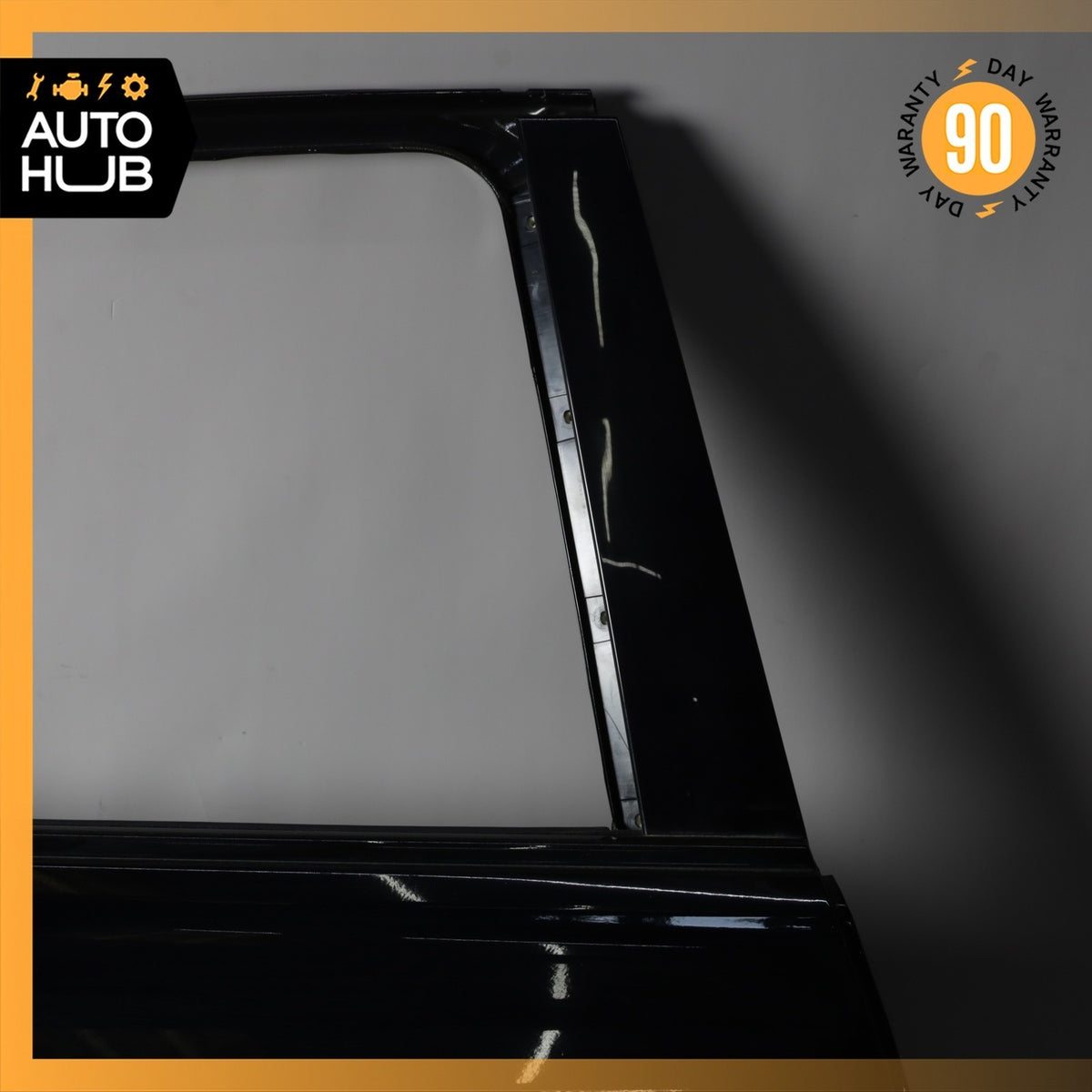 12-18 BMW F30 320i M3 Rear Right Passenger Side Door Shell Black OEM - photo 2