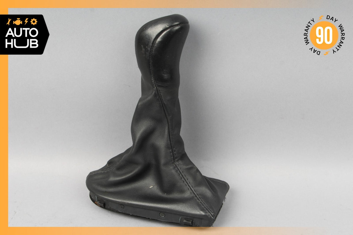 03-06 Mercedes W211 E55 AMG E320 E350 Shifter Shift Knob Boot Cover Black OEM - photo 9
