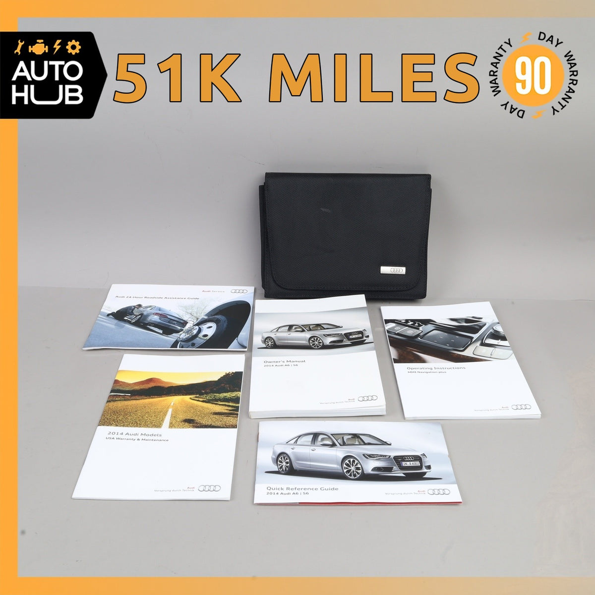 12-18 Audi C7 S6 A6 Owners Manual Operator instructions Book OEM 51k - photo 1