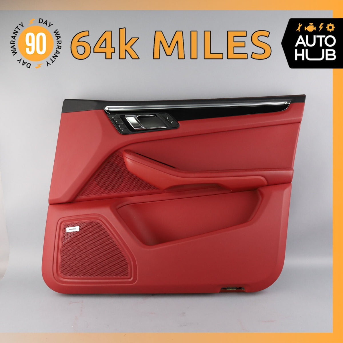 15-24 Porsche Macan Turbo 95B Front Right Side Interior Door Panel OEM 64k - photo 1