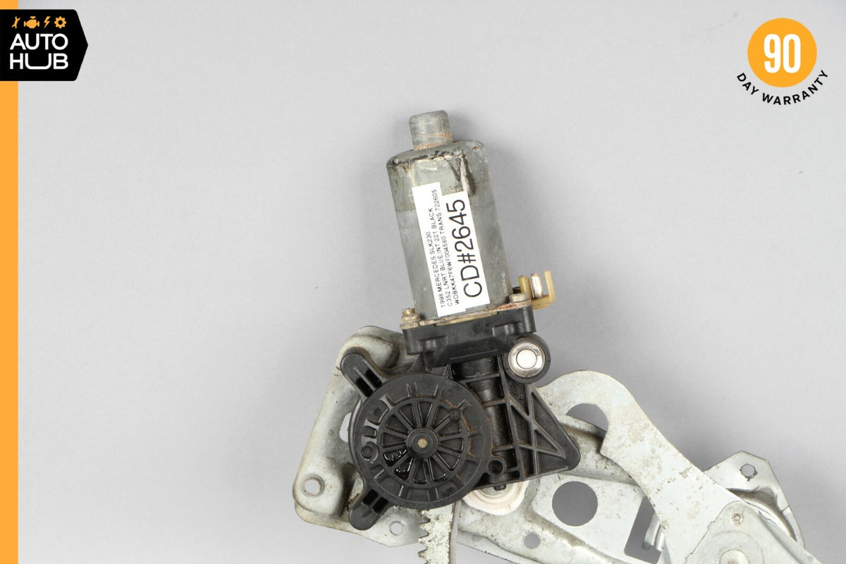 97-00 Mercedes R170 SLK230 Front Left Driver Side Window Regulator Motor OEM - photo 2