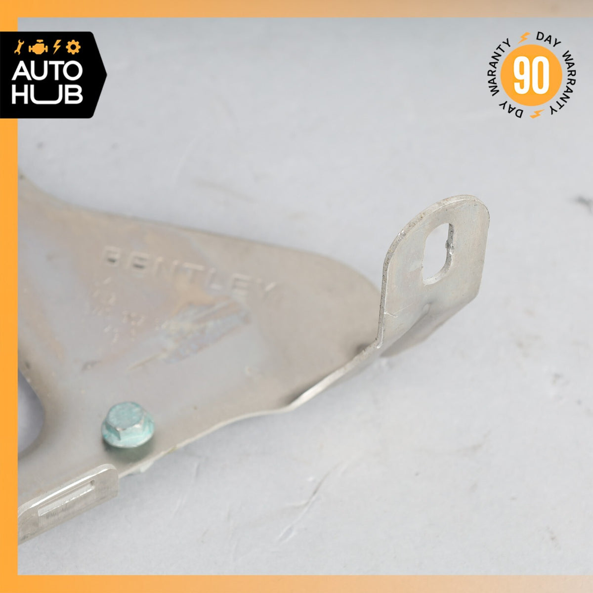 03-12 Bentley Continental GT GTC Flying Spur Amplifier Mounting Bracket OEM - photo 3