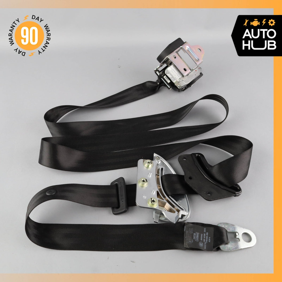 07-11 Bentley Continental GTC Speed Front Right Passenger Side Seat Belt OEM 19k - photo 9