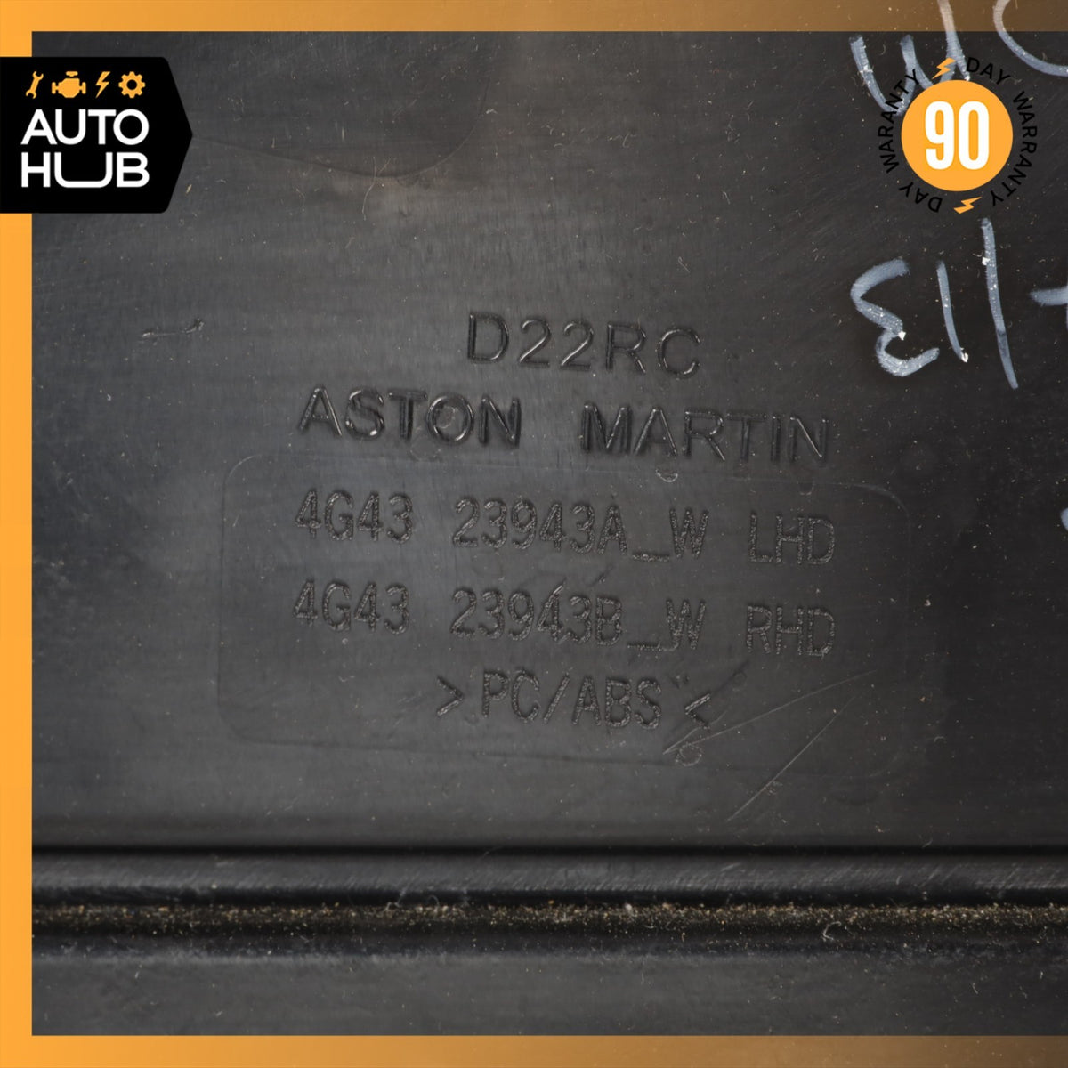 13-16 Aston Martin DB9 Interior Door Panel Front Left Driver Side OEM 22k - photo 23