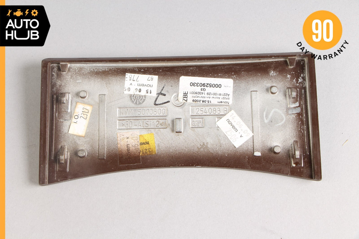 10-13 Mercedes W221 S400 S550 S63 Center Console Ash Tray Ashtray Lid Trim OEM - photo 6