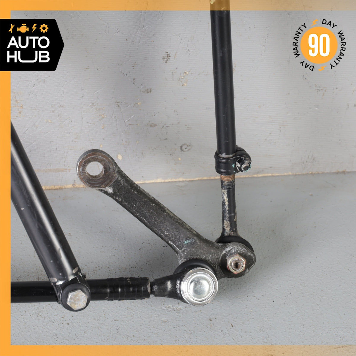 89-95 Mercedes W124 300E E320 Power Steering Rack Gear Linkage Set OEM - photo 8