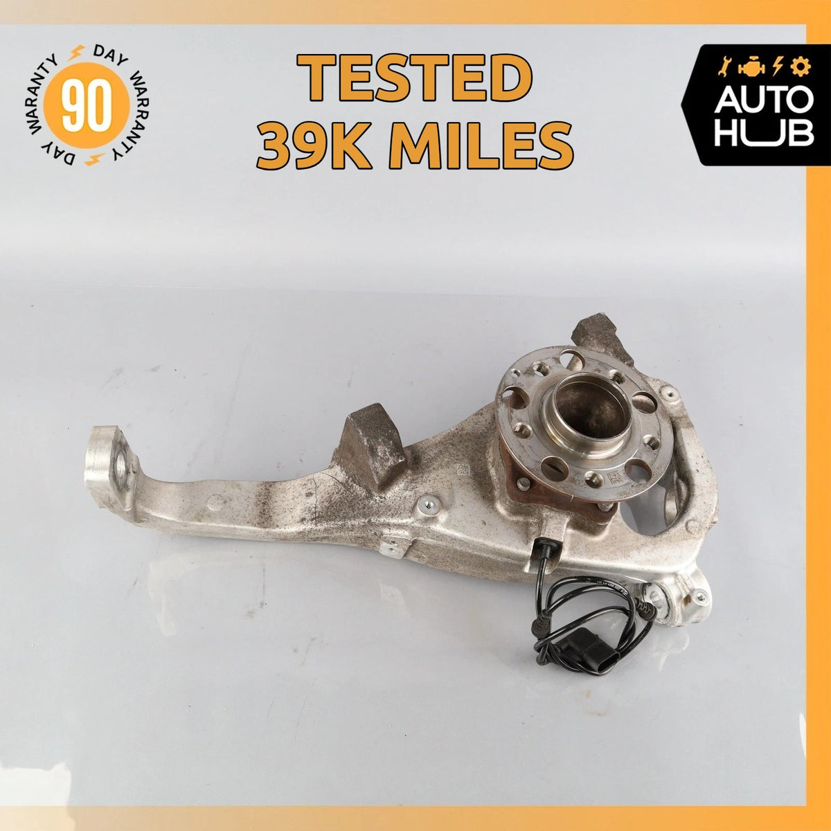 15-23 Mercedes W205 C63 AMG S Front Left Side Spindle Knuckle Hub OEM - photo 1
