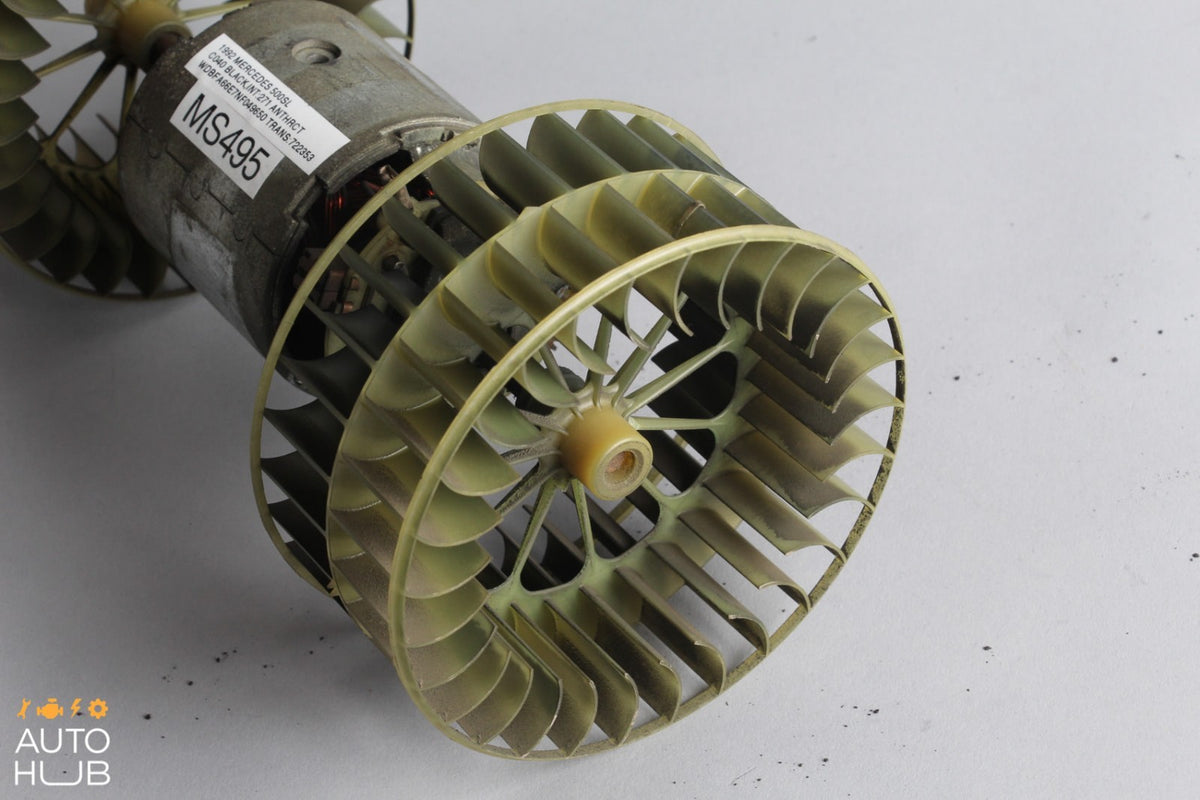 90-02 Mercedes R129 500SL SL500 SL600 AC A/C Heater Motor Blower Fan OEM - photo 5