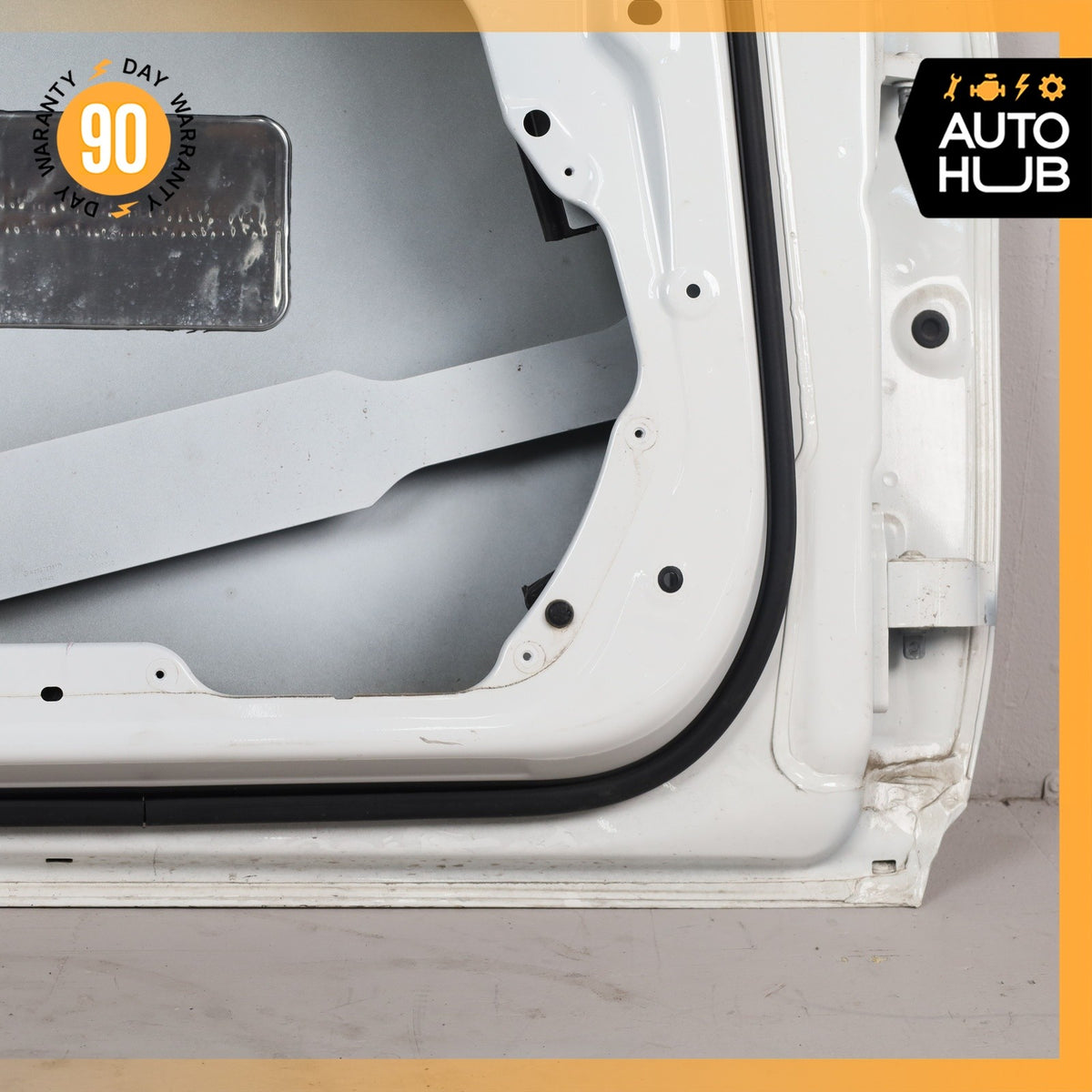 15-21 Mercedes W205 C300 C350e C400 C450 AMG Left Side Door Shell White OEM - photo 16