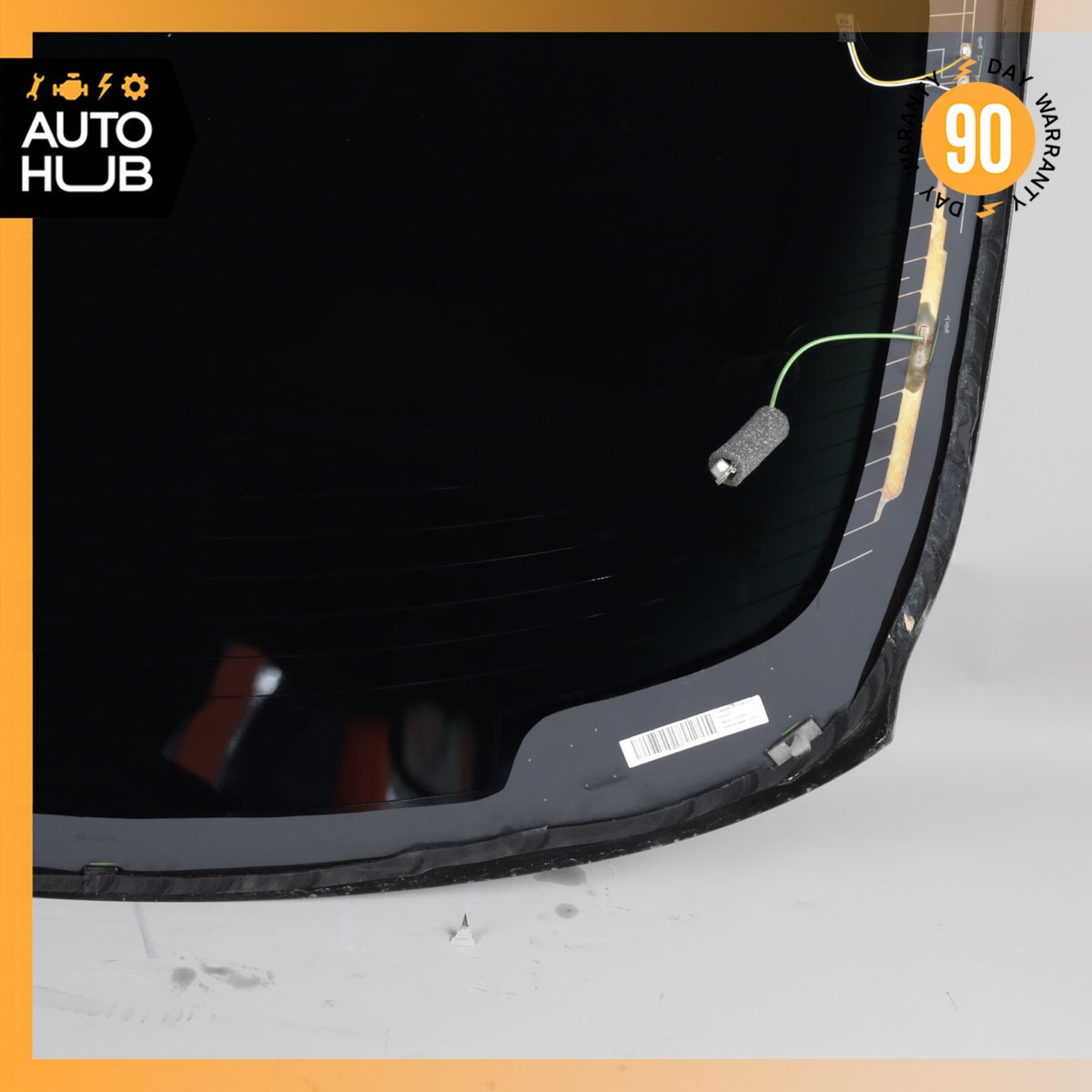 17-23 Mercedes W205 C300 C43 C63 AMG Coupe Rear Windshield Window Glass OEM 50k - photo 12