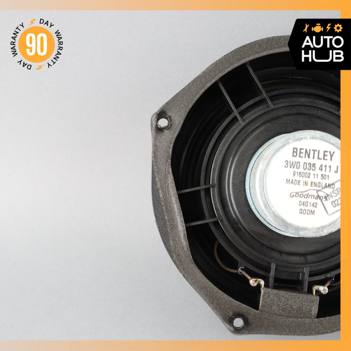 03-10 Bentley Continental GT Rear Left or Right Door Sound Speaker OEM 81k - photo 6