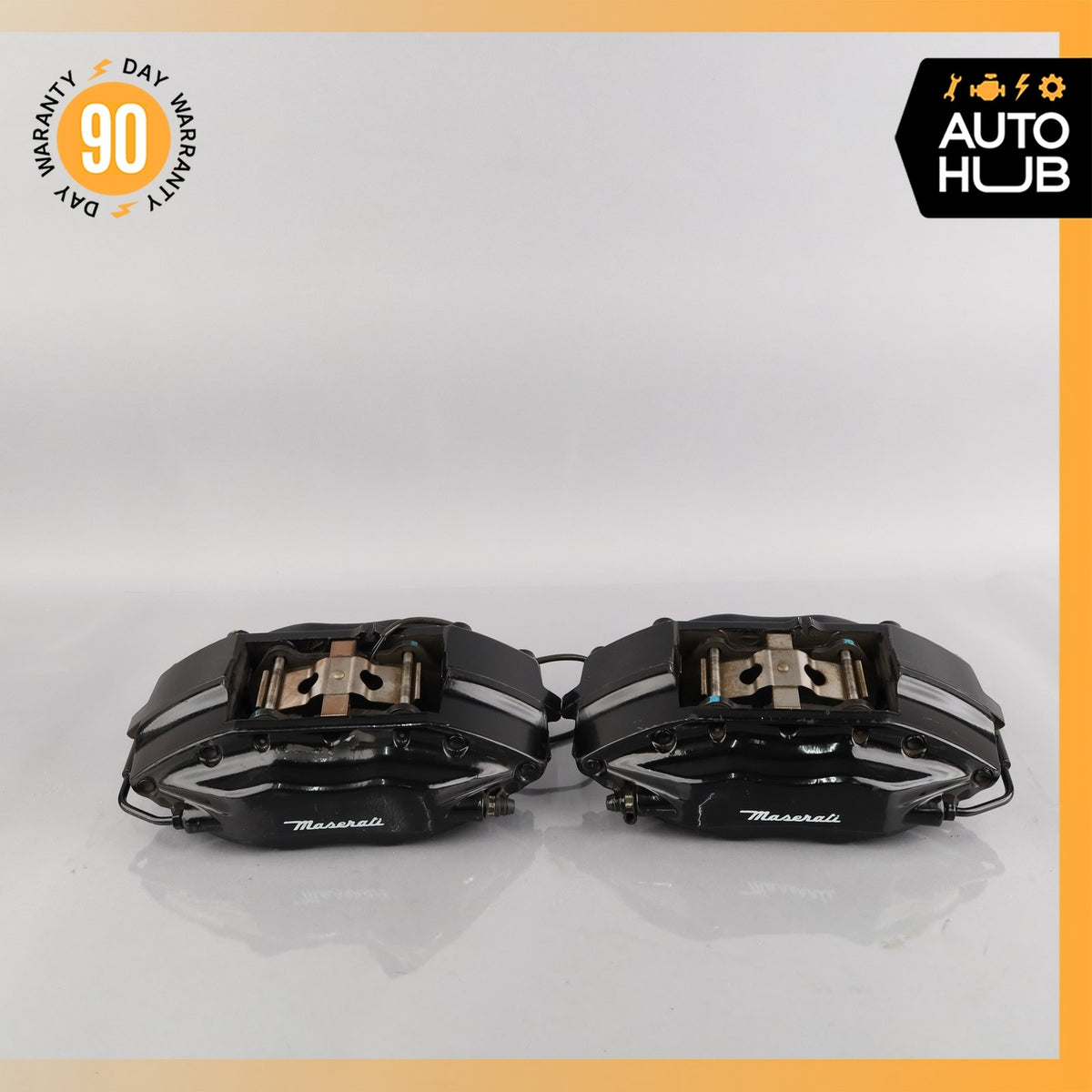 02-07 Maserati M138 Coupe 4200 Front Left & Right Brake Caliper Calipers Set OEM - photo 2
