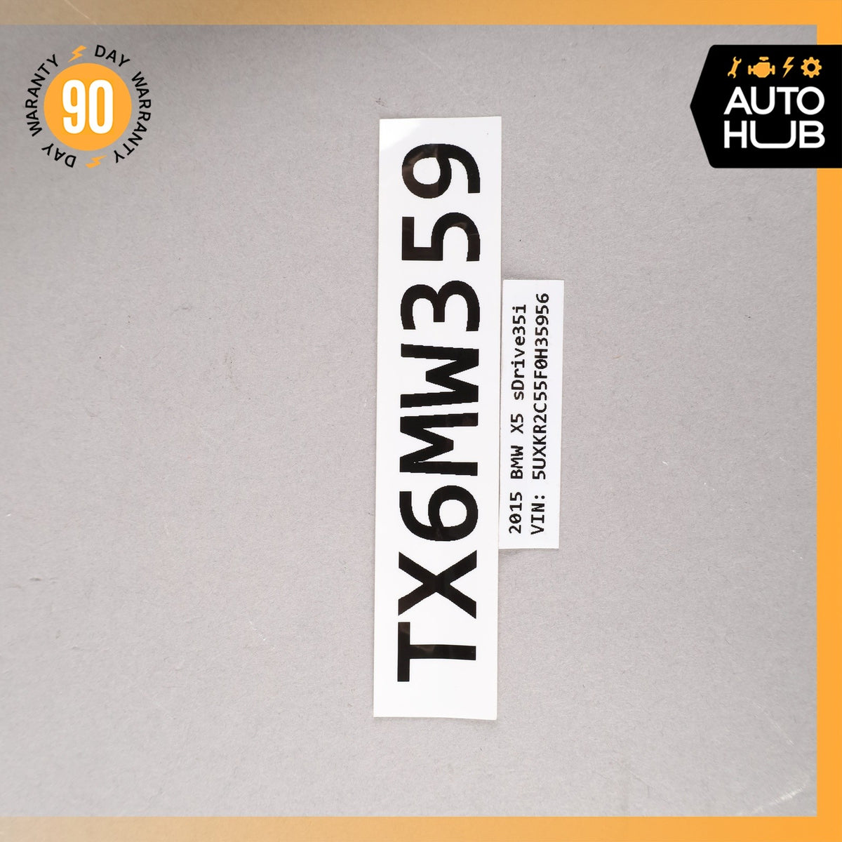 14-19 BMW F15 X5 X6 Front Right Side Top Upper Seat Cushion OEM - photo 16