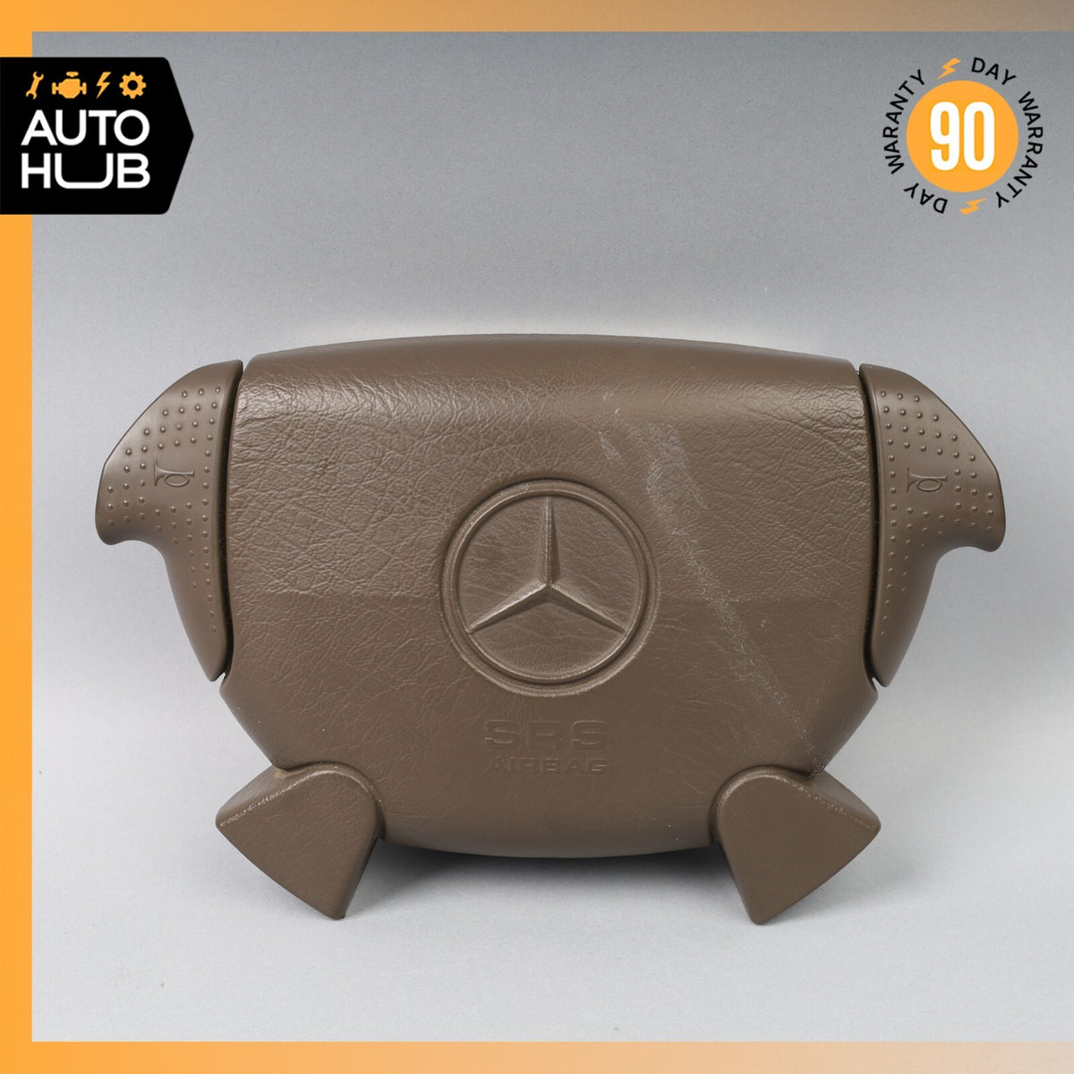 96-98 Mercedes R129 SL500 SL320 Driver Steering Wheel Airbag Air Bag Brown OEM - photo 1