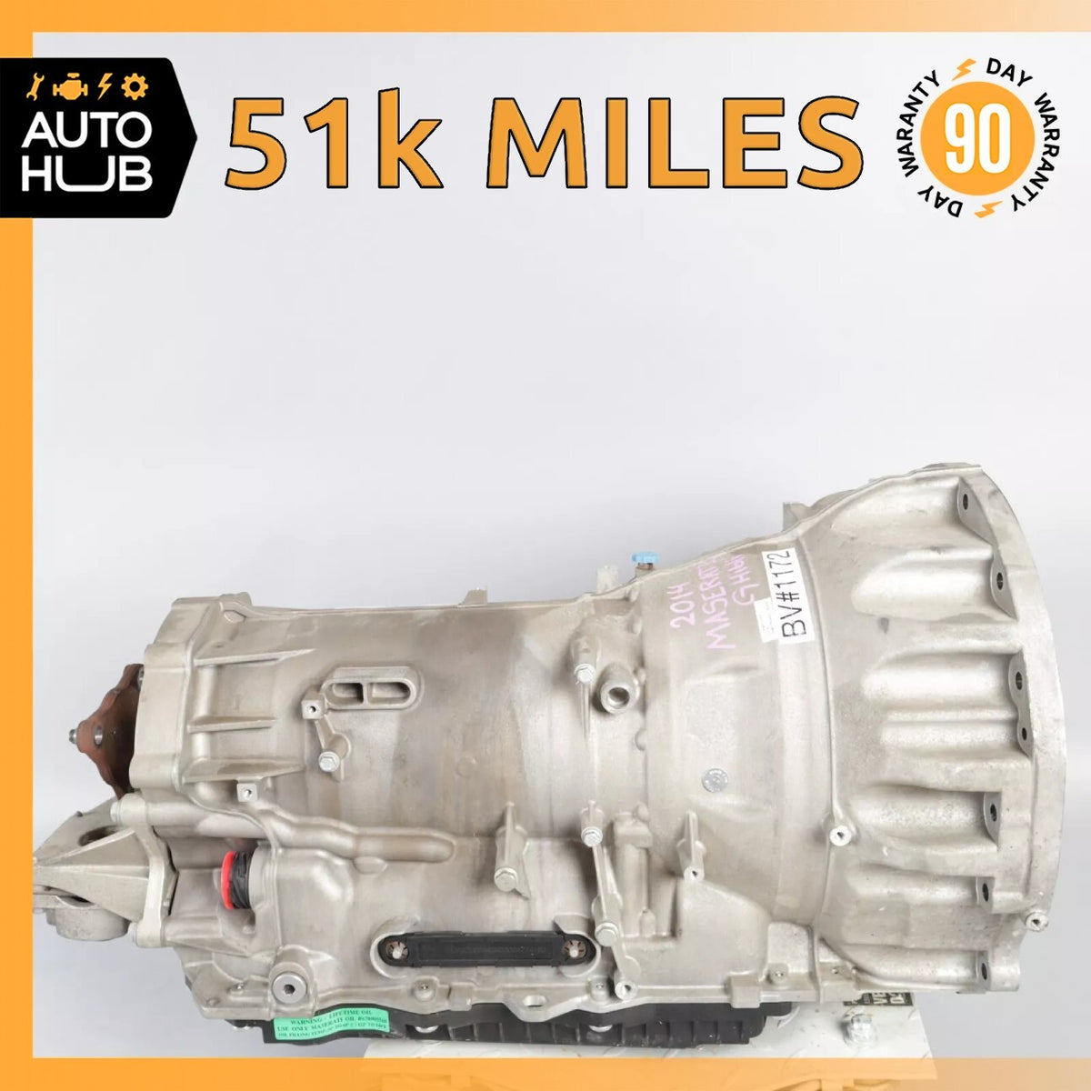 14-16 Maserati Ghibli M157 RWD Automatic Transmission 670002340 OEM 51k - photo 1