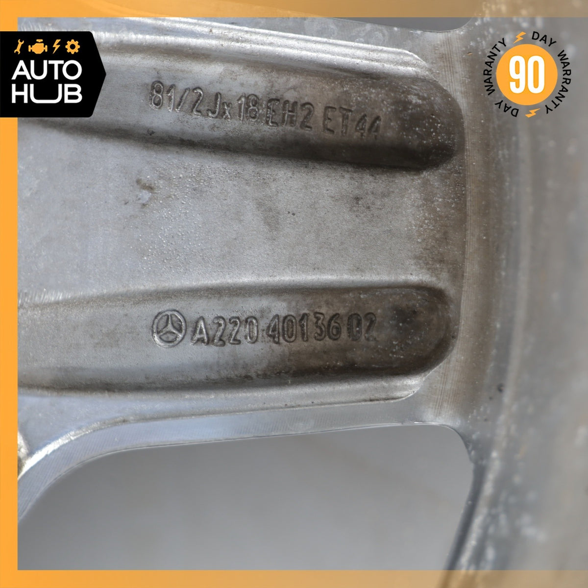 Mercedes W215 CL500 S55 CL55 AMG 8.5 x 18 18" Monoblock Front Wheel Rim OEM - photo 16