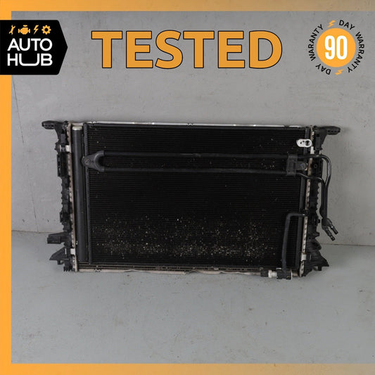 11-12 Audi D4 A8 4.2L Engine Cooling Radiator A/C Condenser Steering Cooler OEM - photo 1