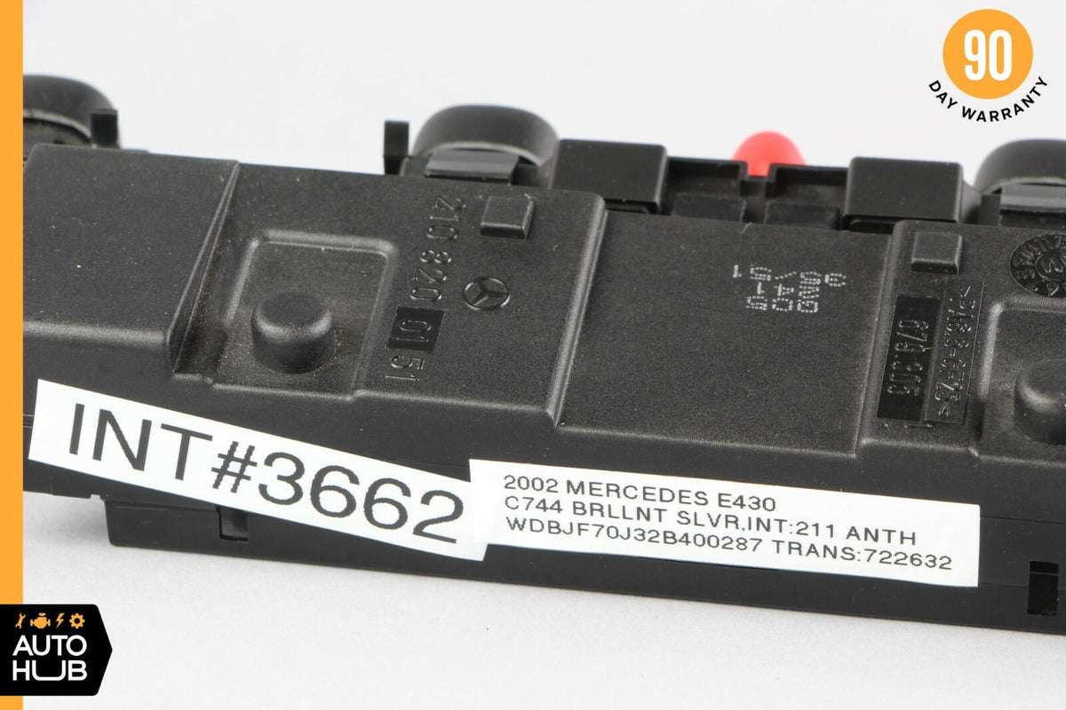 00-03 Mercedes W210 E320 E430 Dashboard Dash Control Panel 2088200310 OEM - photo 9