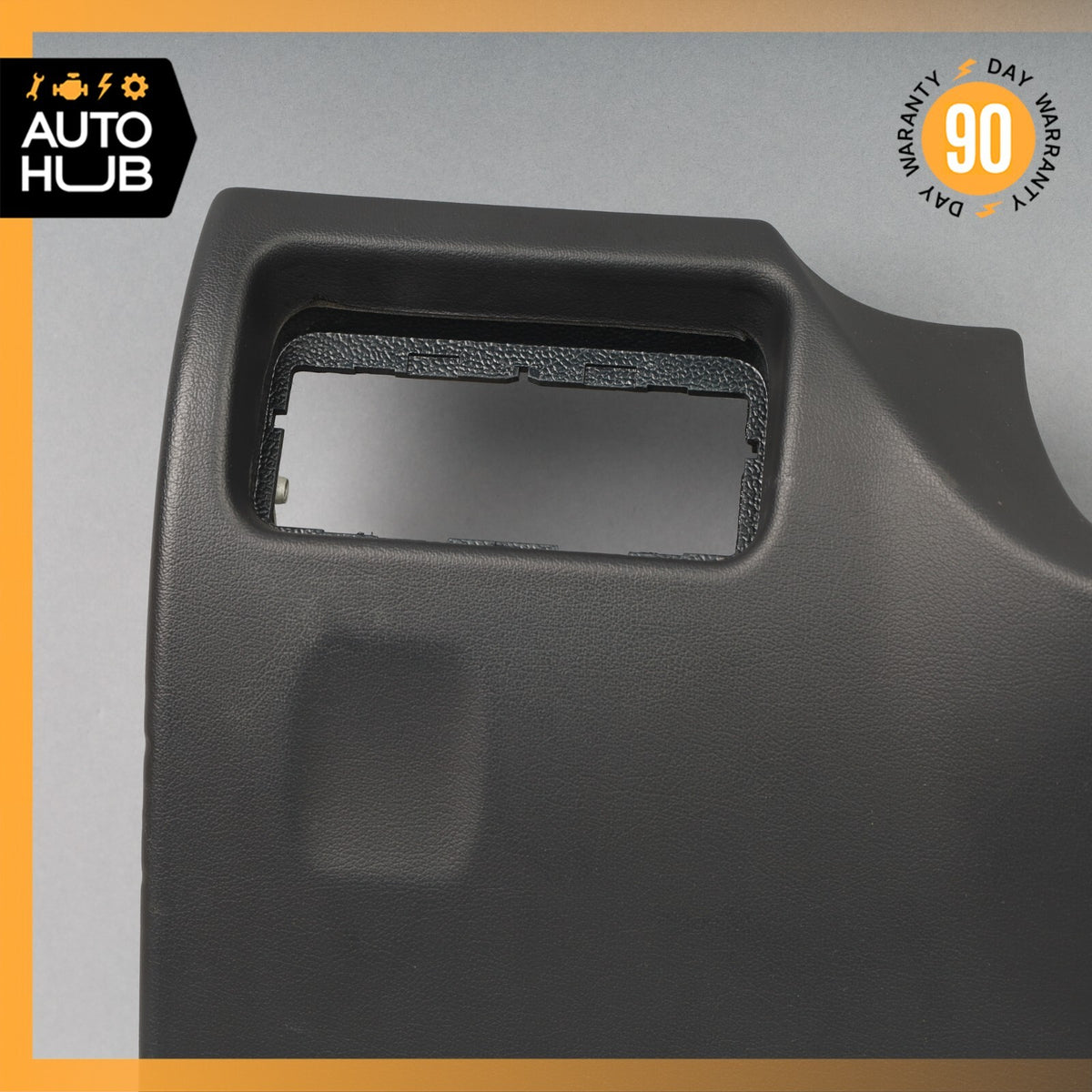14-24 Jaguar X152 F-Type Front Left Under Dash Lower Knee Panel Black OEM - photo 4