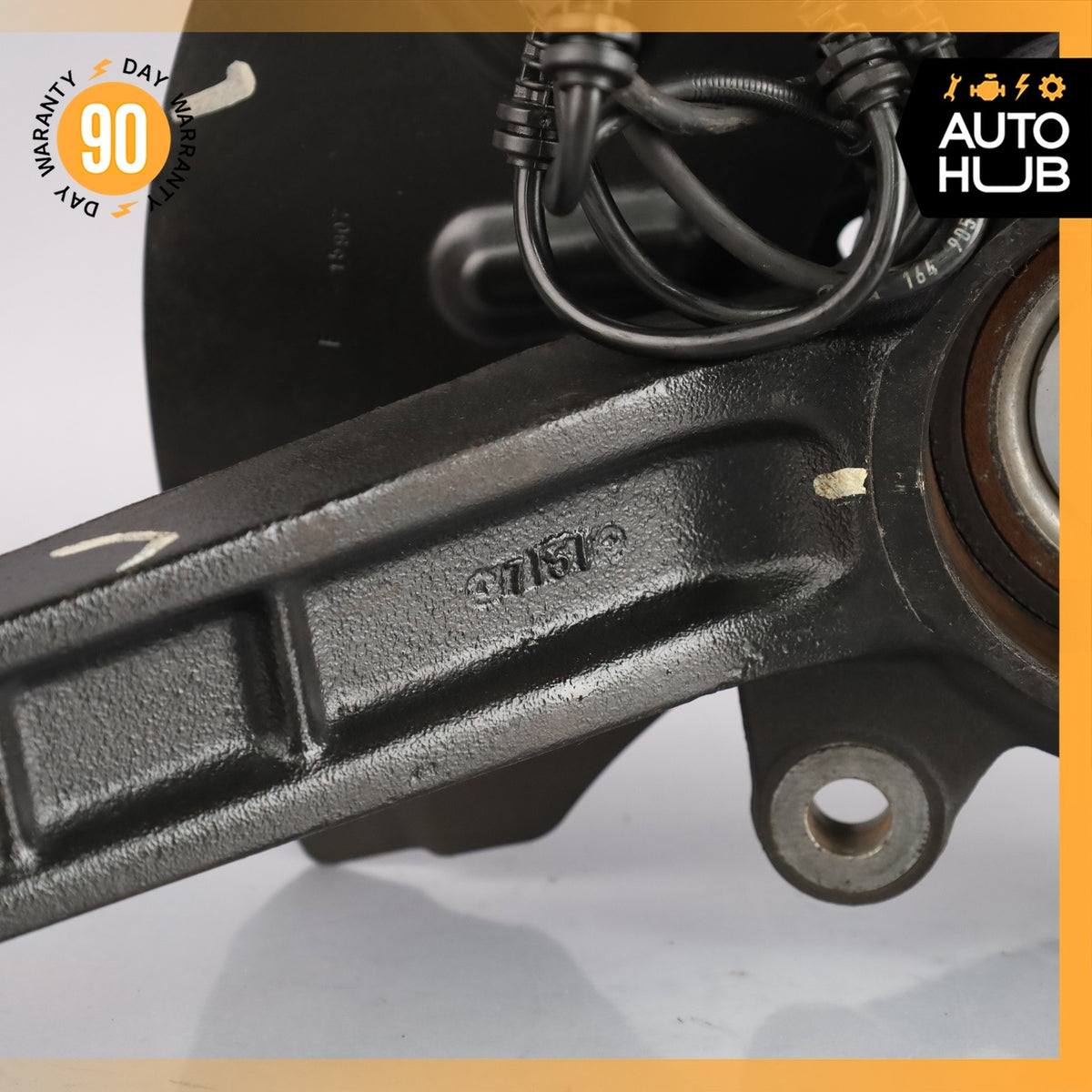 07-11 Mercedes W164 ML63 AMG Front Left Driver Side Spindle Knuckle Hub OEM - photo 17