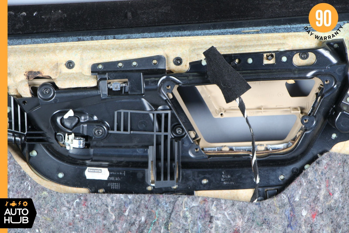 07-09 Mercedes W221 S600 Interior Door Panel Rear Right Side Beige OEM - photo 9